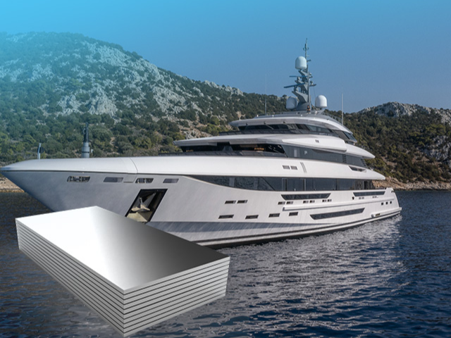 Aluminum plate for ship deck 